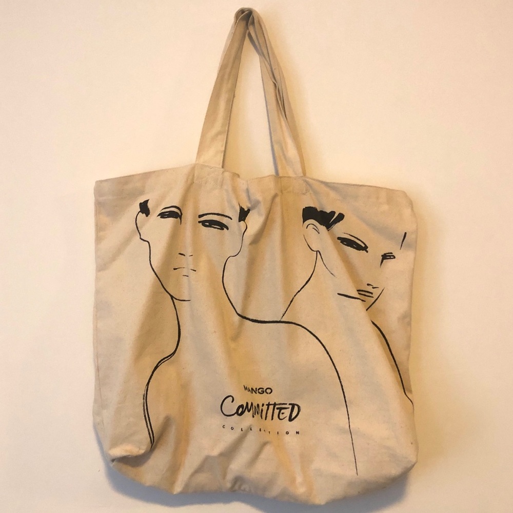 ⭐️3 for $15⭐️ Mango Canvas Fashion Tote Bag